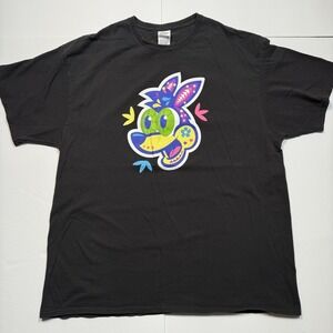 San Antonio Spurs Coyote Shirt Mens XL Black Colorful Fiesta Whataburger Logo